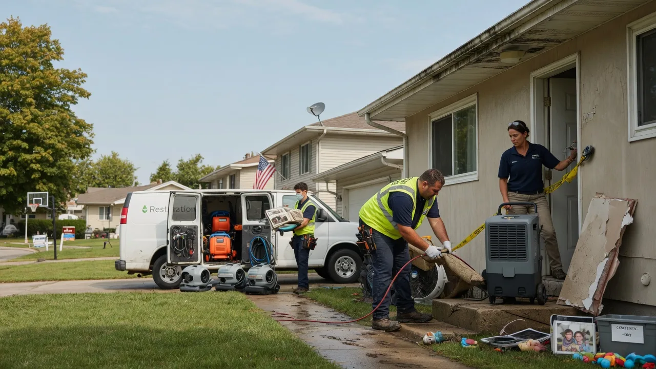 Water Damage Restoration in Garden City, IA near me